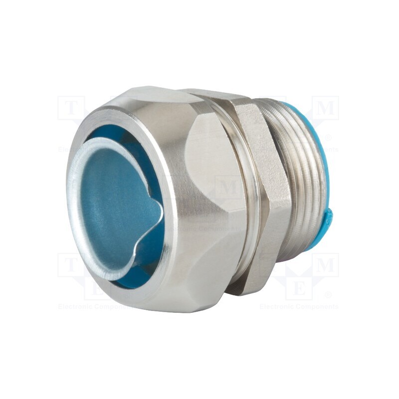 1 pcs x HUMMEL - 1.572.2560.50 - Straight terminal connector, Thread: metric,outside, brass, IP67