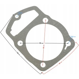 Cylinder gasket db250 mzk