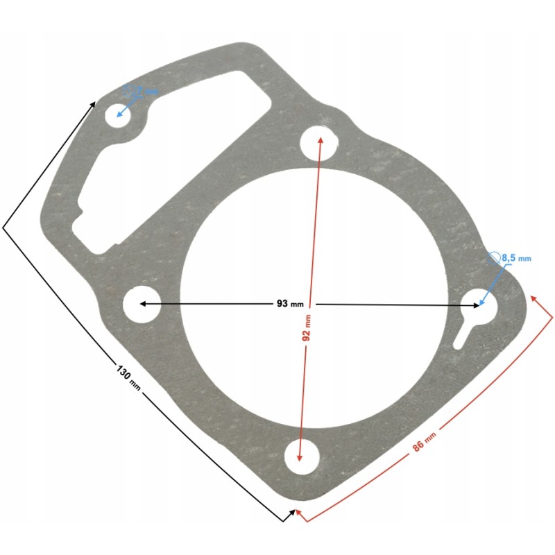 Cylinder gasket db250 mzk