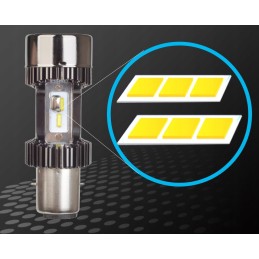 LED bulb motorcycle motor ba20d h6 s2 3200lm