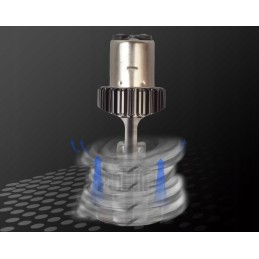 LED bulb motorcycle motor ba20d h6 s2 3200lm