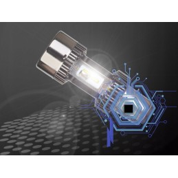 LED bulb motorcycle motor ba20d h6 s2 3200lm