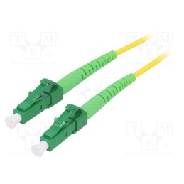 1 pcs x LOGILINK - FPSLC01 - Fiber patch cord, OS2, LC/APC,both sides, 1m, LSZH, yellow