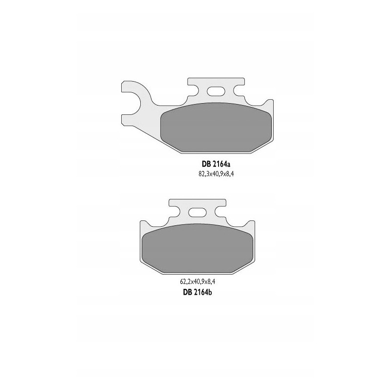 Delta braking brake pads kh414 db2164or d