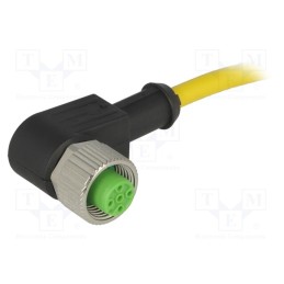 1 pcs x MURR ELEKTRONIK - 7000-12341-0140150 - Connection lead, M12, PIN: 4, angled, 1.5m, plug, 250VAC, 4A, PVC