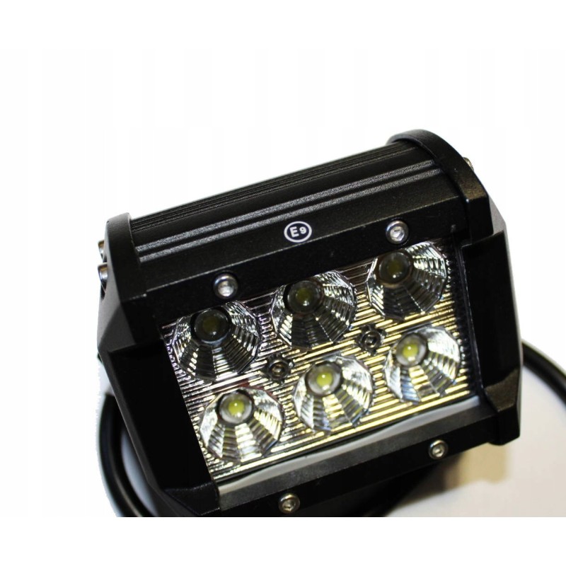 Lightbar universal LED halogen work lamp HOM E9 quad cross motorcycles