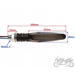Rear turn signal atv utv leds