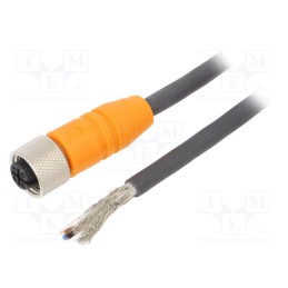 1 pcs x LUMBERG AUTOMATION - RKTS 4-288/2 M - Connection lead, M12, PIN: 4, straight, 2m, plug, 240VAC, 4A, IP67