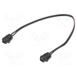 1 pcs x ESPE - KABX-2PMM-L200 - Cable, Micro-Fit 3.0, male-male, PIN: 2, 0.2m, 4A, Insulation: PVC