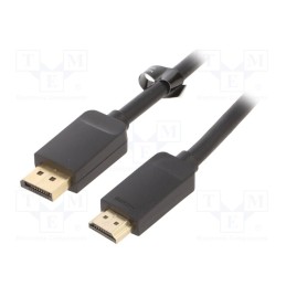 1 pcs x VENTION - HADBG - Cable, DisplayPort plug,HDMI plug, Len: 1.5m, black, 30AWG