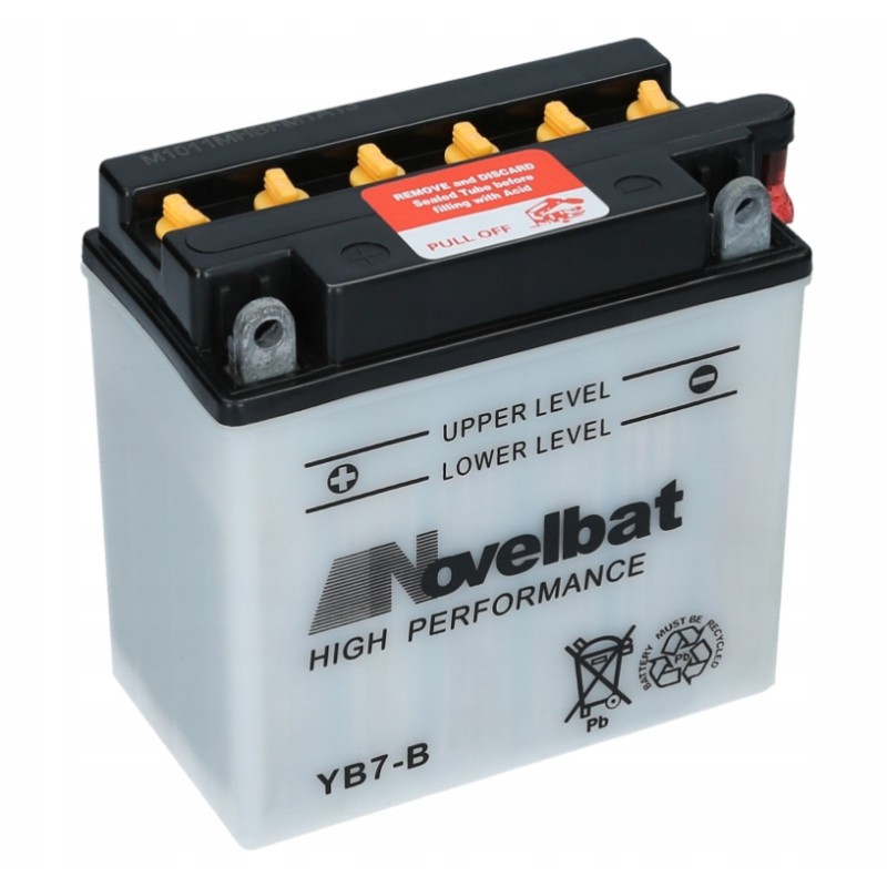 Novelbat conv 12v 7ah 85a yb7 bl eb7 b
