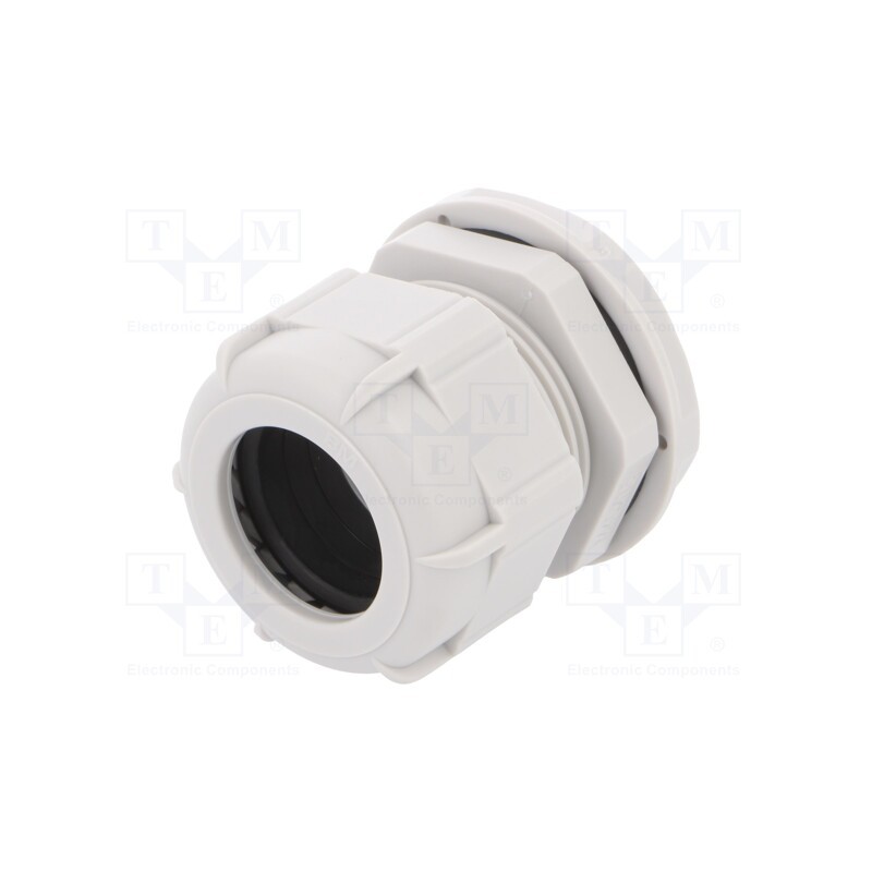 1 pcs x BM GROUP - BM4740 - Cable gland, M40, 1.5, IP68, polyamide, light grey, UL94V-2