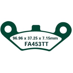 Linhai Muddy 260 300 reinforced brake pads