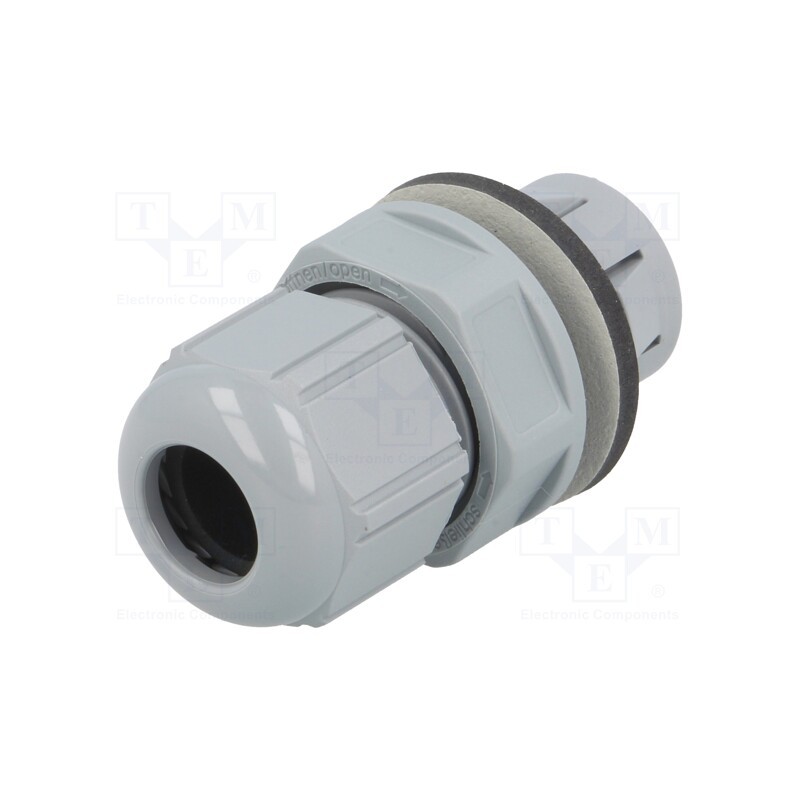 1 pcs x LAPP - 53112876 - Cable gland, IP68, polyamide, dark grey, push-in, SKINTOP® CLICK