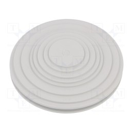 1 pcs x SCHNEIDER ELECTRIC - NSYECPC15 - Grommet, Ømount.hole: 90mm, PCV, Øcable: 28÷87mm, Øout: 98mm