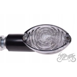 Direction indicator, black, white, black LED lampshade