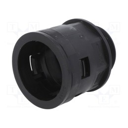 1 pcs x HUMMEL - 1.533.4001.50 - Straight terminal connector, Thread: metric,outside, polyamide