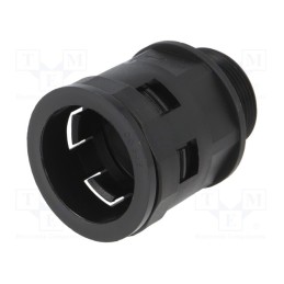 1 pcs x HUMMEL - 1.533.3201.50 - Straight terminal connector, Thread: metric,outside, polyamide