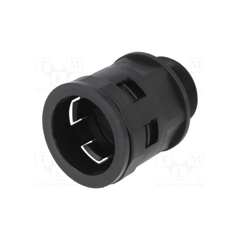 1 pcs x HUMMEL - 1.533.3201.50 - Straight terminal connector, Thread: metric,outside, polyamide
