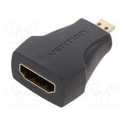 1 pcs x VENTION - AITB0 - Adapter, HDMI socket,micro HDMI plug, black