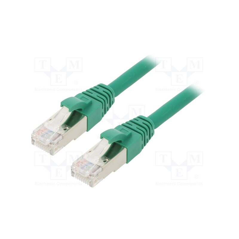 1 pcs x LAPP - 24441350 - Patch cord, ETHERLINE® Cat.6a,S/FTP, 6a, stranded, Cu, LSZH, green