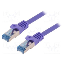 1 pcs x LOGILINK - CQ305VS - Patch cord, S/FTP, 6a, stranded, Cu, LSZH, violet, 2m, 27AWG