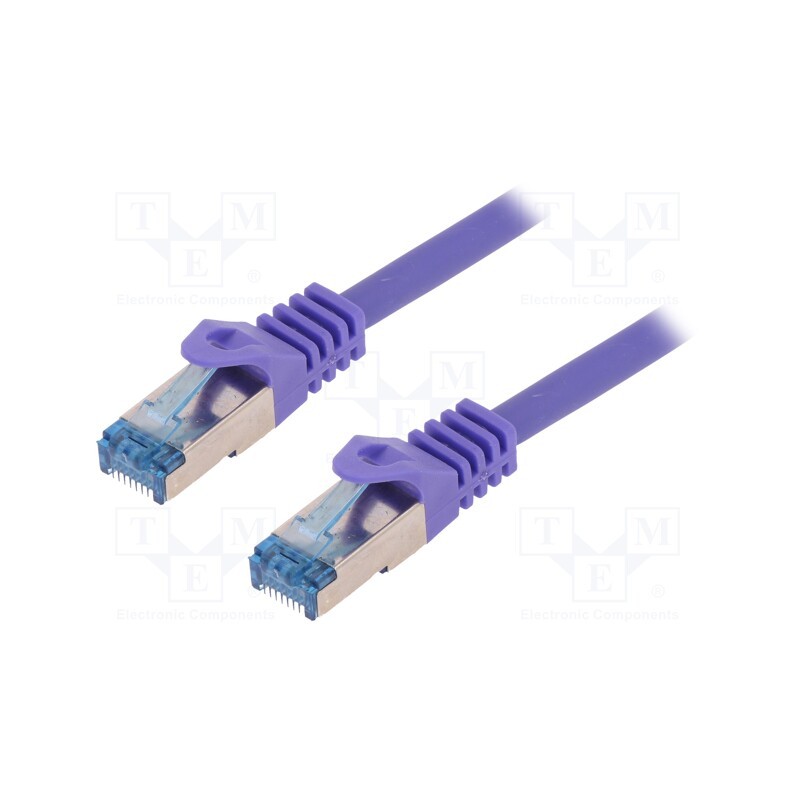 1 pcs x LOGILINK - CQ305VS - Patch cord, S/FTP, 6a, stranded, Cu, LSZH, violet, 2m, 27AWG