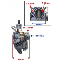 Carburetor quad 150 200 250 bashan atv zq30012b sale