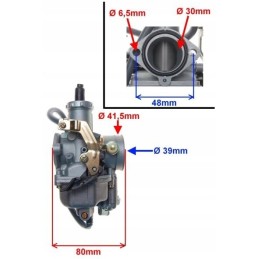 Carburetor quad 150 200 250 bashan atv zq30012b sale