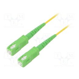1 pcs x LOGILINK - FPSSC15 - Fiber patch cord, OS2, SC/APC,both sides, 15m, LSZH, yellow