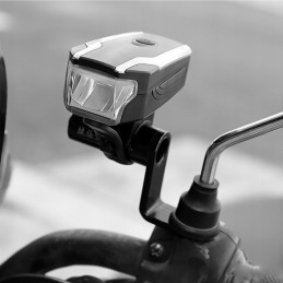 Universal mounting motorcycle mirror holder