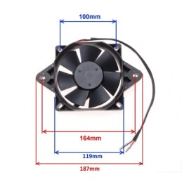 Atv quad 150 200 250 bashan radiator fan