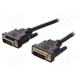 1 pcs x DIGITUS - AK-320108-030-S - Cable, dual link, DVI-D (24+1) plug,both sides, 3m, black