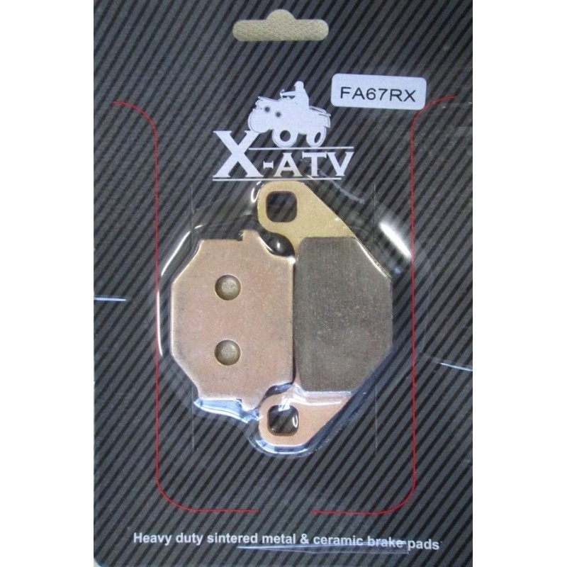 Brake pads suzuki 500 lt a vinson03 07 rear