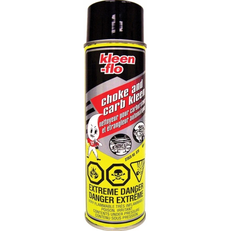 Kleen flo liquid spray for cleaning carburetors, motorcycles, scooters, atvs, 550 ml