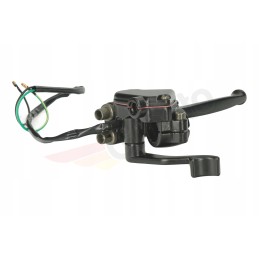 Front brake lever with hand grip and roller gas atv quad 110 150 200