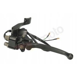Front brake lever with hand grip and roller gas atv quad 110 150 200