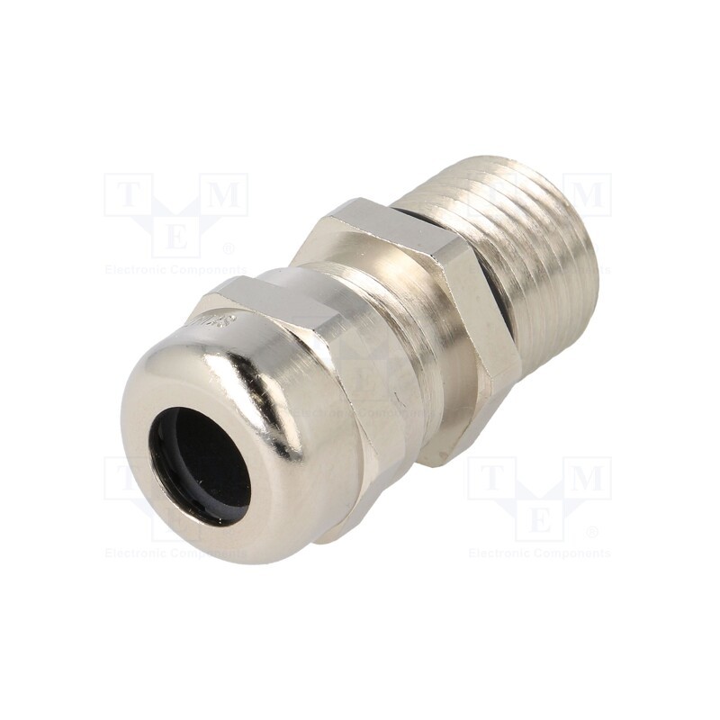1 pcs x LAPP - 52115710 - Cable gland, with long thread, PG9, IP68, brass, SKINTOP®