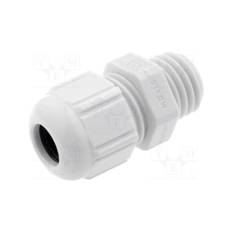 1 pcs x LAPP - 53111400 - Cable gland, M12, 1.5, IP68, polyamide, grey, UL94V-2