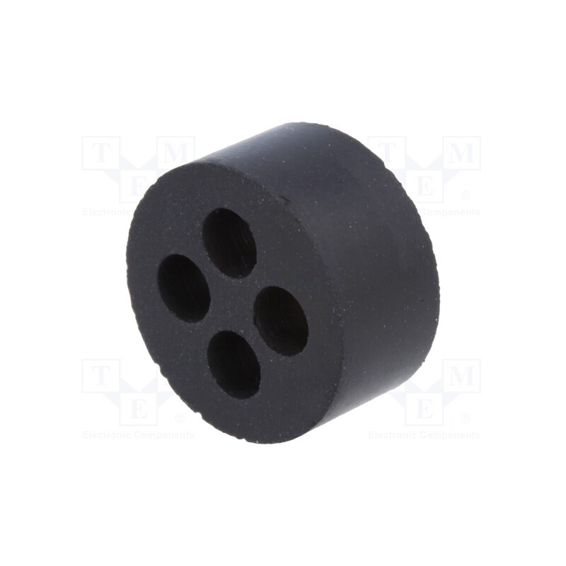1 pcs x LAPP - 53320440 - Insert for gland, 4mm, M20, IP54, NBR rubber, Holes no: 4