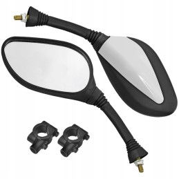 Large mirrors m8 rr atv quad bashan loncin handles