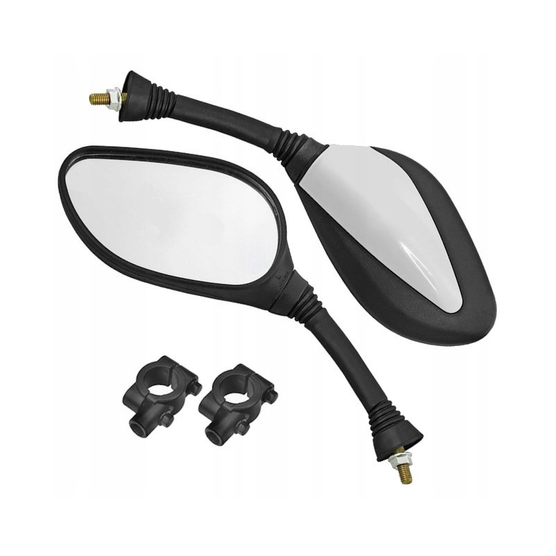Large mirrors m8 rr atv quad bashan loncin handles