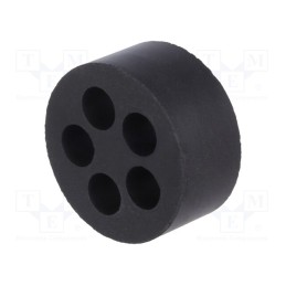 1 pcs x LAPP - 53332560 - Insert for gland, 6mm, M32, IP54, NBR rubber, Holes no: 5