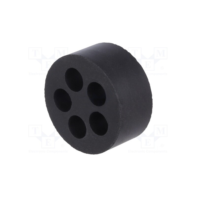 1 pcs x LAPP - 53332560 - Insert for gland, 6mm, M32, IP54, NBR rubber, Holes no: 5