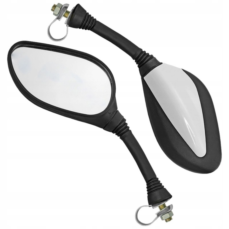 Large mirrors RR ATV Quad Bashan Shinray holders