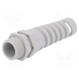 1 pcs x HUMMEL - 1.293.3400.71 -AS - Cable gland, with strain relief, NPT3/4', IP68, polyamide, grey