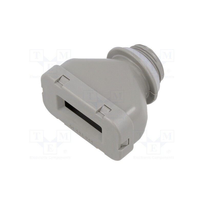 1 pcs x OBO BETTERMANN - 106 FL M25 10 31 - Cable gland, M25, 1.5, Application: for flat cable