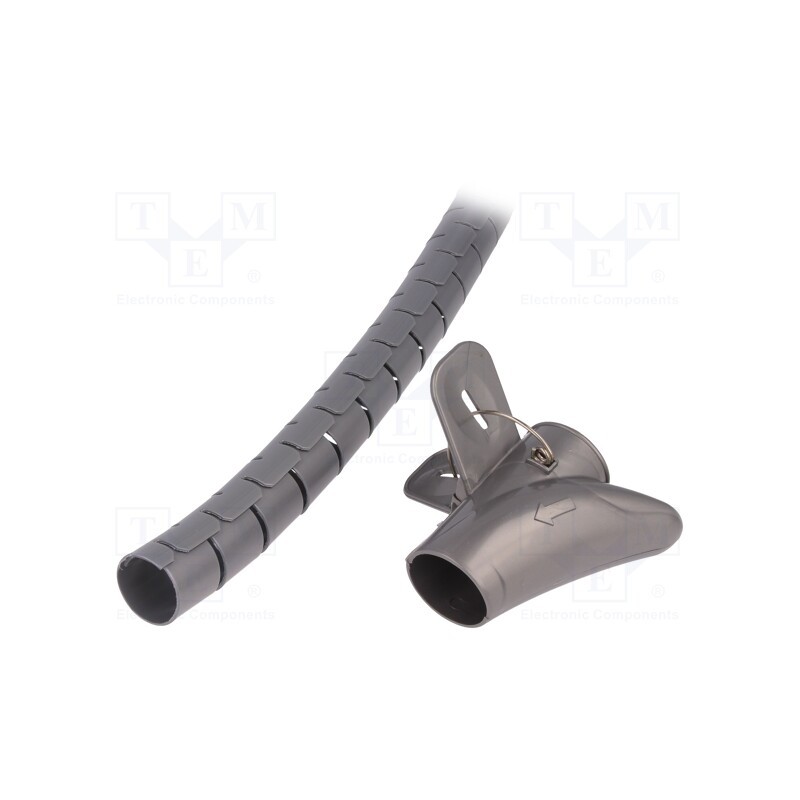 1 pcs x LOGILINK - KAB0014 - Spiral wrapping, ØBundle : 28mm, L: 1.5m, Body: silver