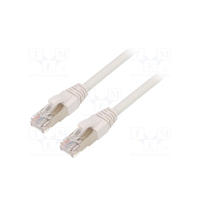 1 pcs x LAPP - 24441407 - Patch cord, ETHERLINE® Cat.6a,S/FTP, 6a, stranded, Cu, LSZH, white