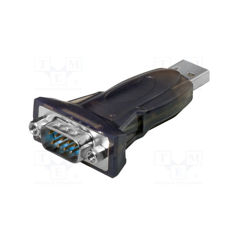 1 pcs x Goobay - 69822 - USB to RS232 converter, D-Sub 9pin male,USB A plug, USB 2.0